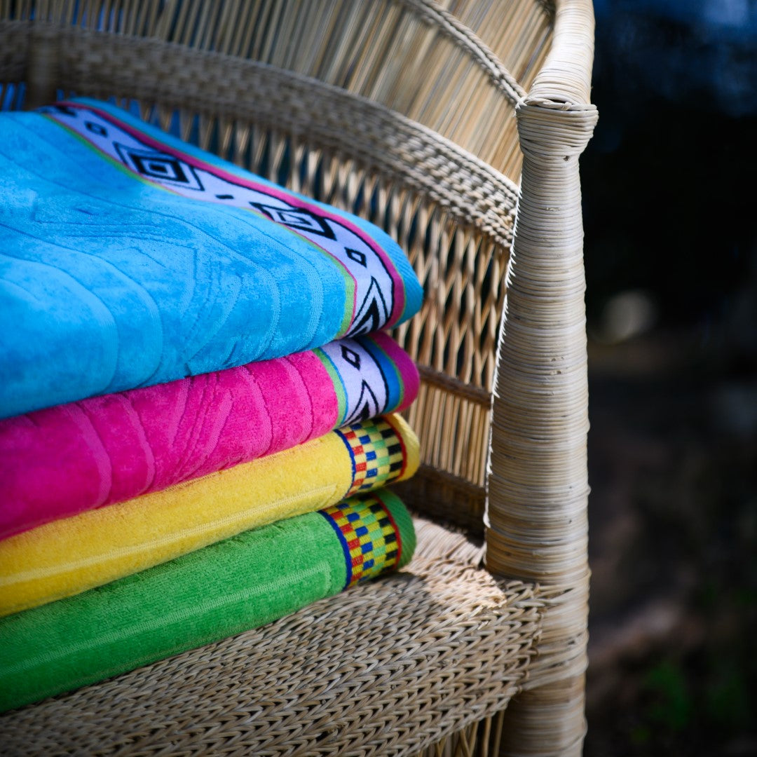 Beach Towel Kente Yellow (My Africa)