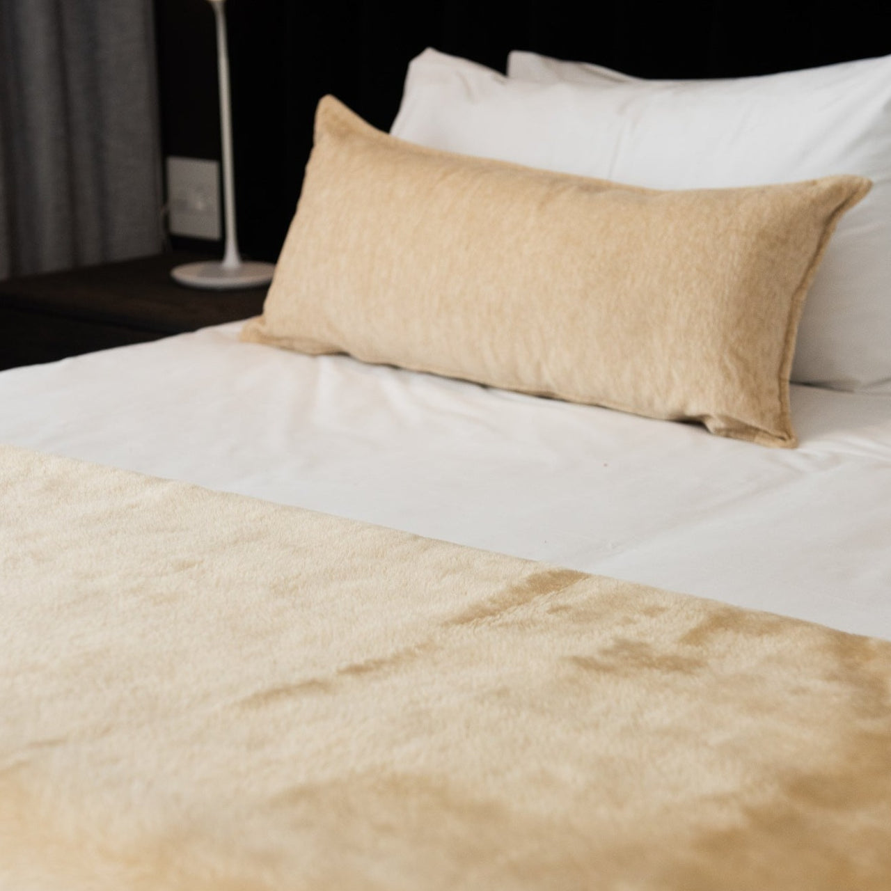 Hotel Collection Bed Blanket - Bone