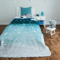 Kids Bed Blanket Fairy lights Eggshell (Bellissima)