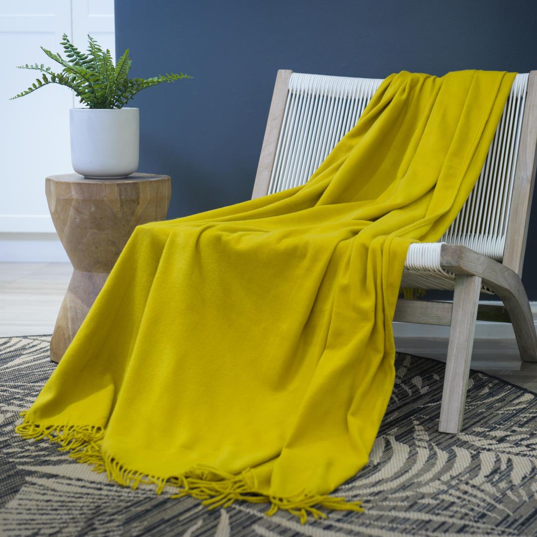 Melody Plain Throw (Nugget Gold)