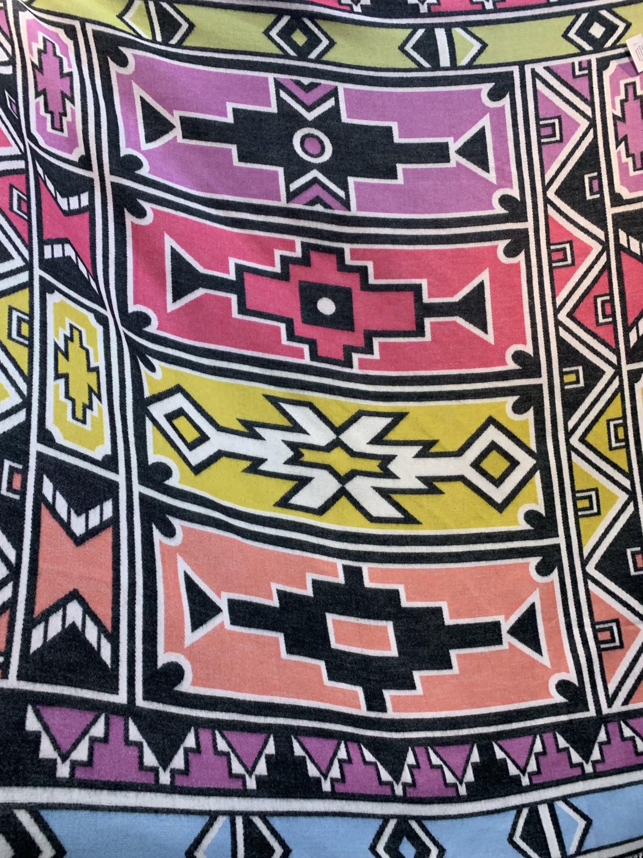 ndebele, geometric, throw, my africa, ndebele geometric, cerise pink