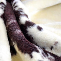 Belfiore Finesse Nguni Furpile Blanket (Brown)